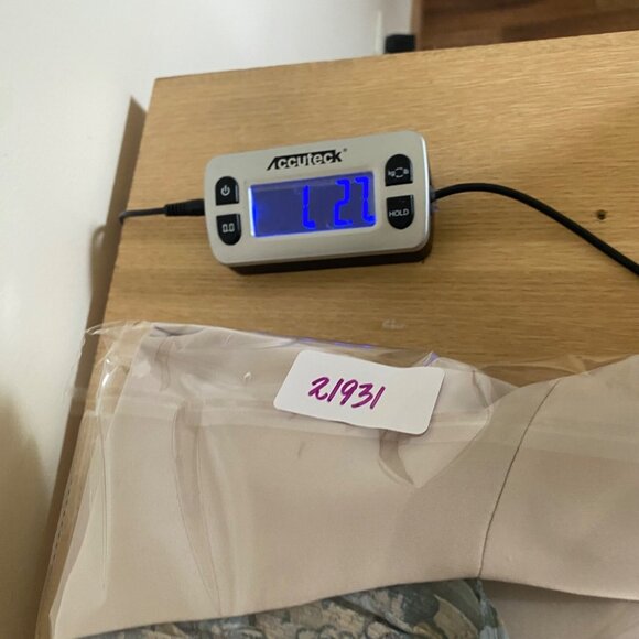 Kasper Blazer Womens 10 Beige Button Front Seam Details Office Career High Neck* - Picture 10 of 10